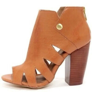 Kelsi Dagger Brooklyn Ball Dance Cut Out Booties